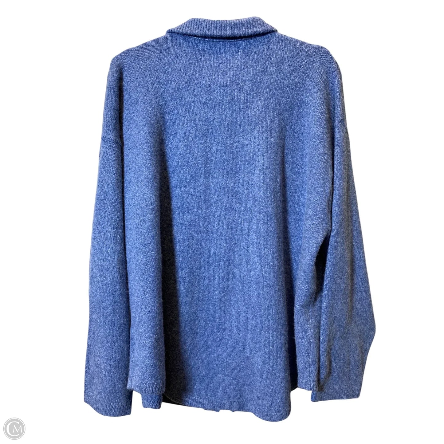 Sweater Cardigan By Aerie In Blue, Size: L