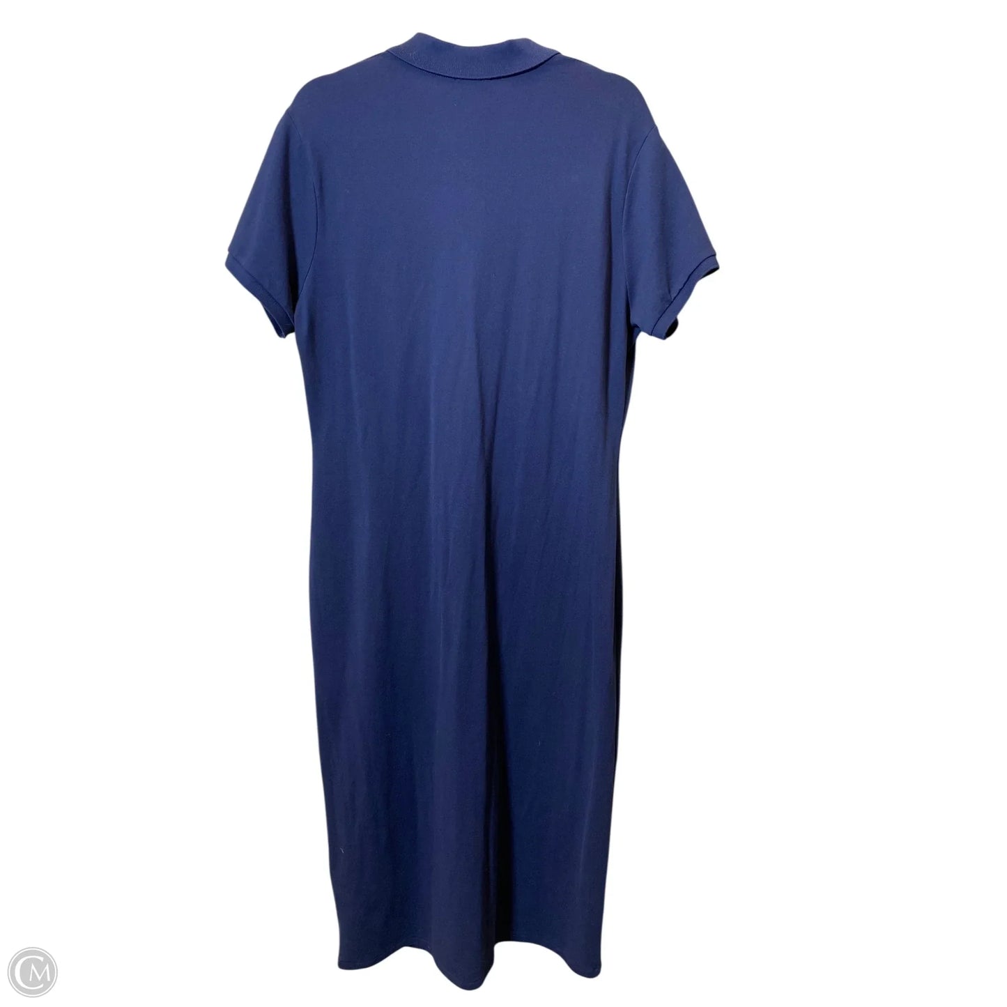 Dress Casual Maxi By Polo Ralph Lauren In Navy, Size: Xl