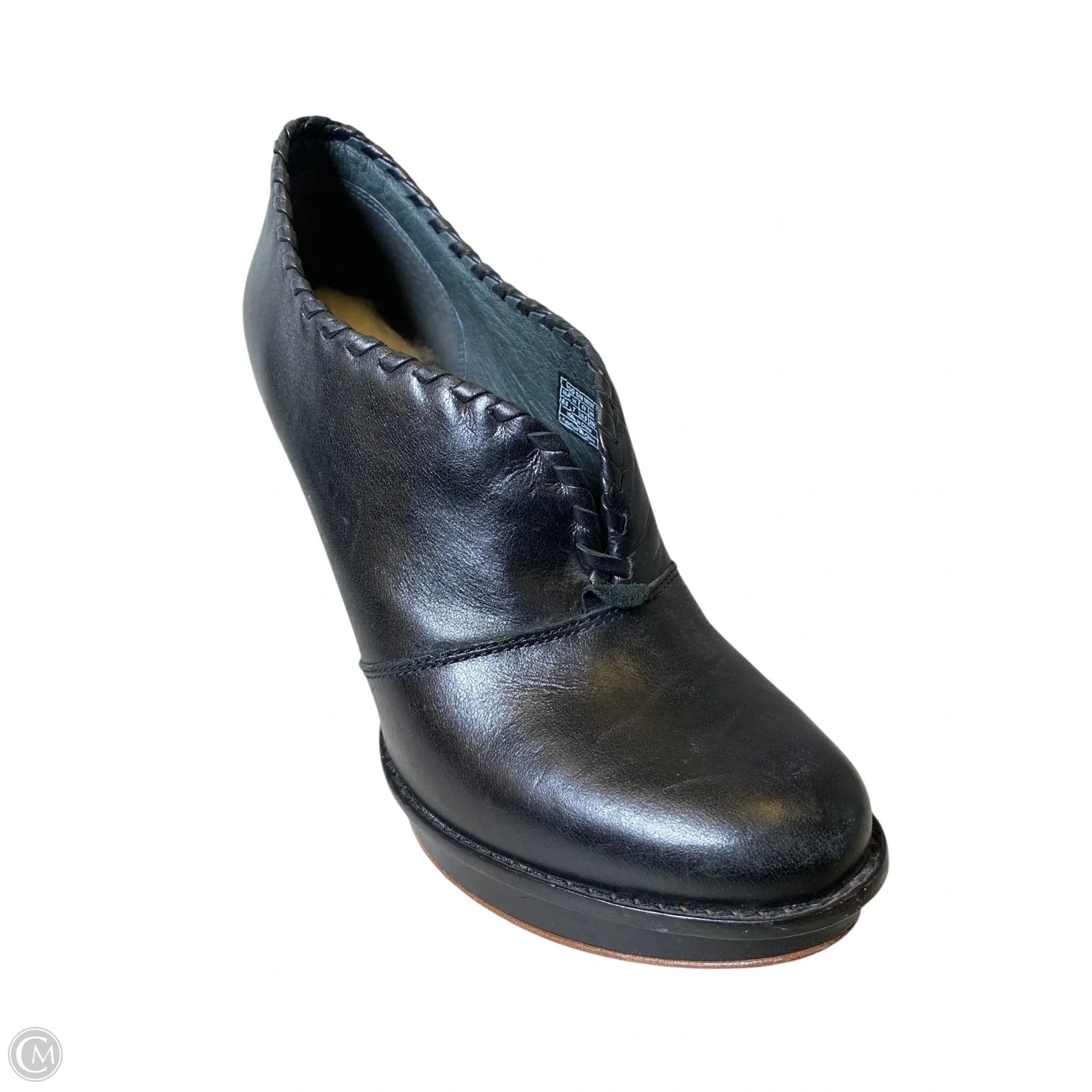 Boots Heels Designer By Ugg In Black, Size: 8.5