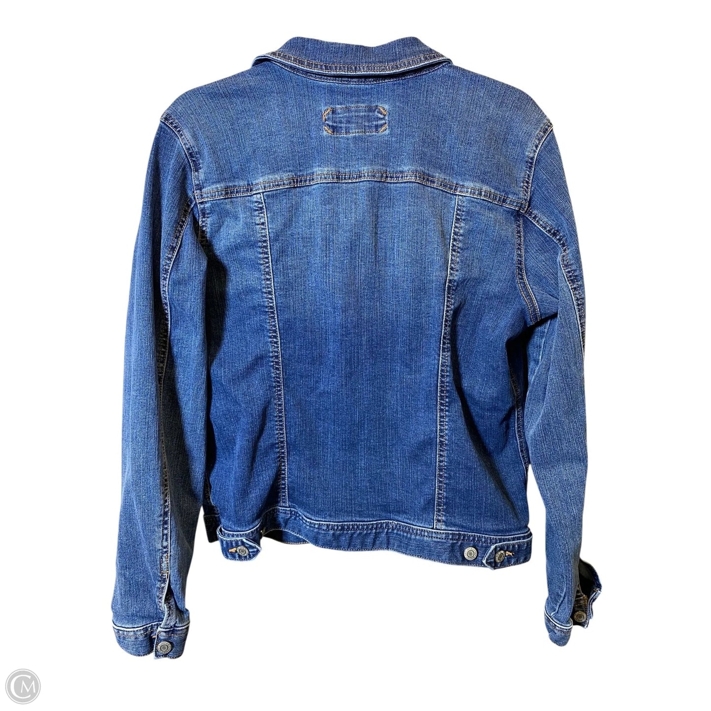Jacket Denim By Maurices In Blue Denim, Size: L