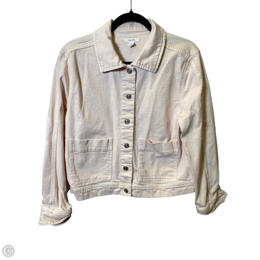 Jacket Denim By Maurices In Pink, Size: M
