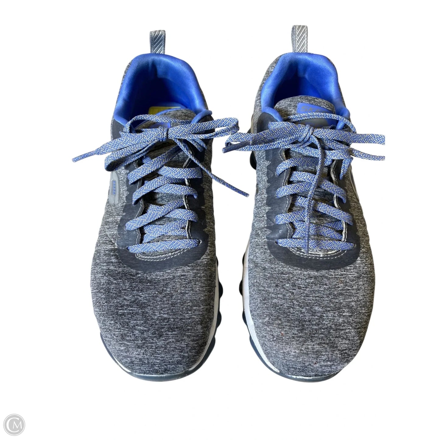 Shoes Flats By Skechers In Blue & Grey, Size: 7.5