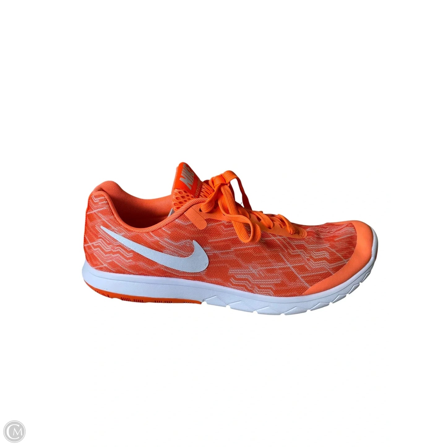 Shoes Athletic By Nike In Orange & White, Size: 9.5