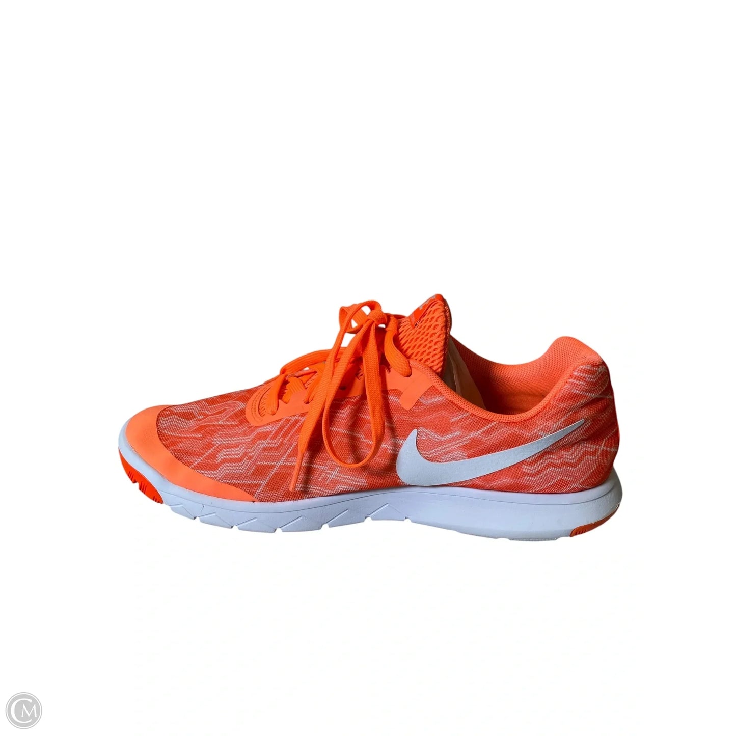 Shoes Athletic By Nike In Orange & White, Size: 9.5