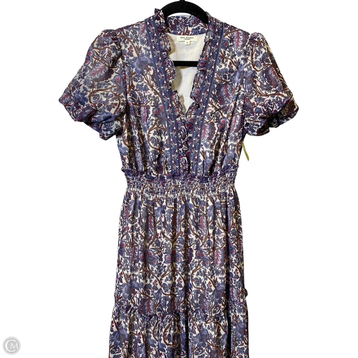 Dress Casual Maxi By Max Studio In Multi-colored, Size: S