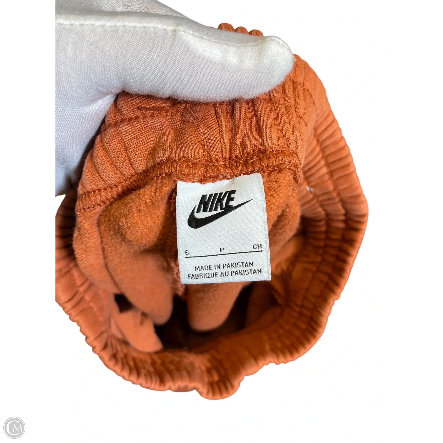 Athletic Pants By Nike In Orange, Size: S