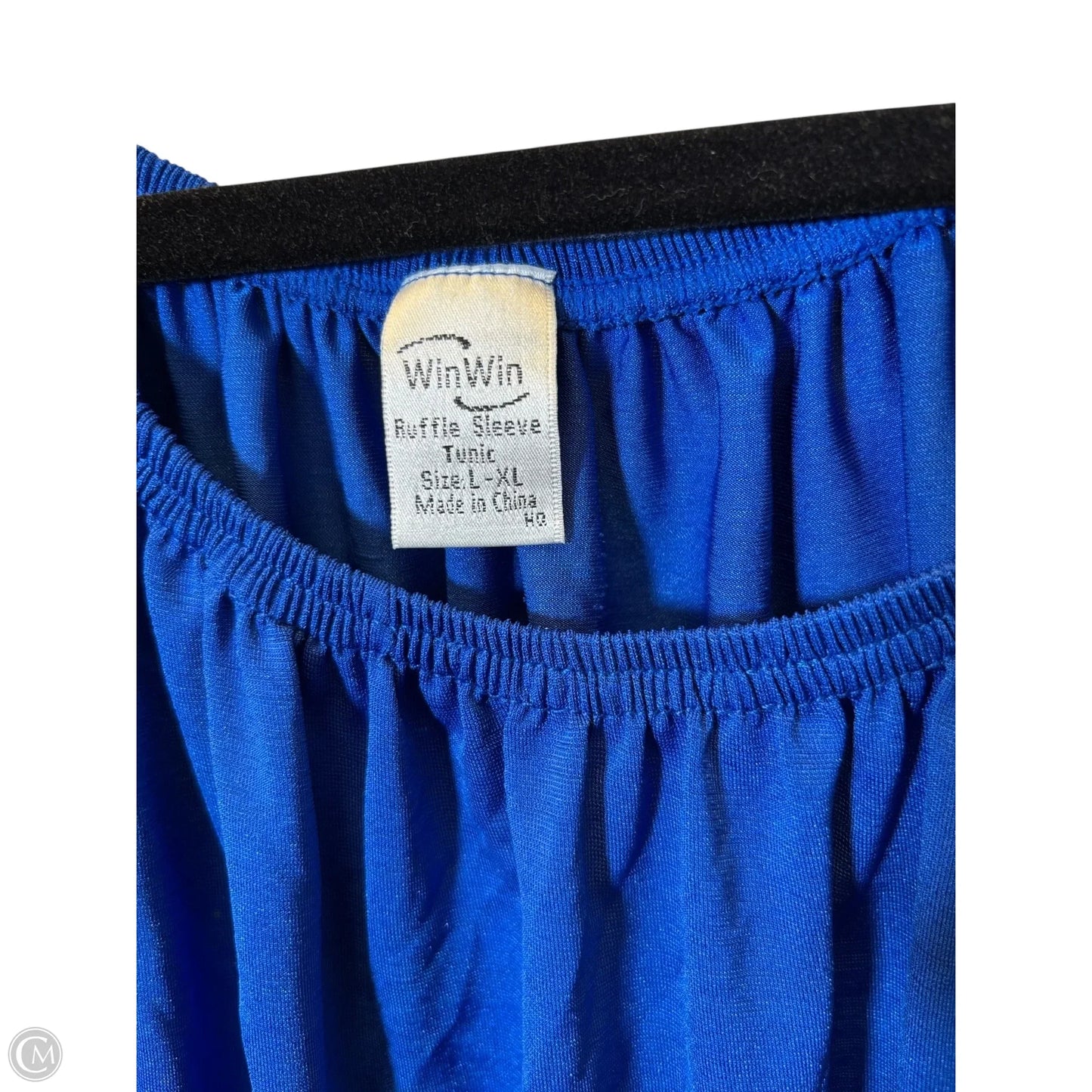 Dress Casual Short By Winwin In Blue, Size: Xl