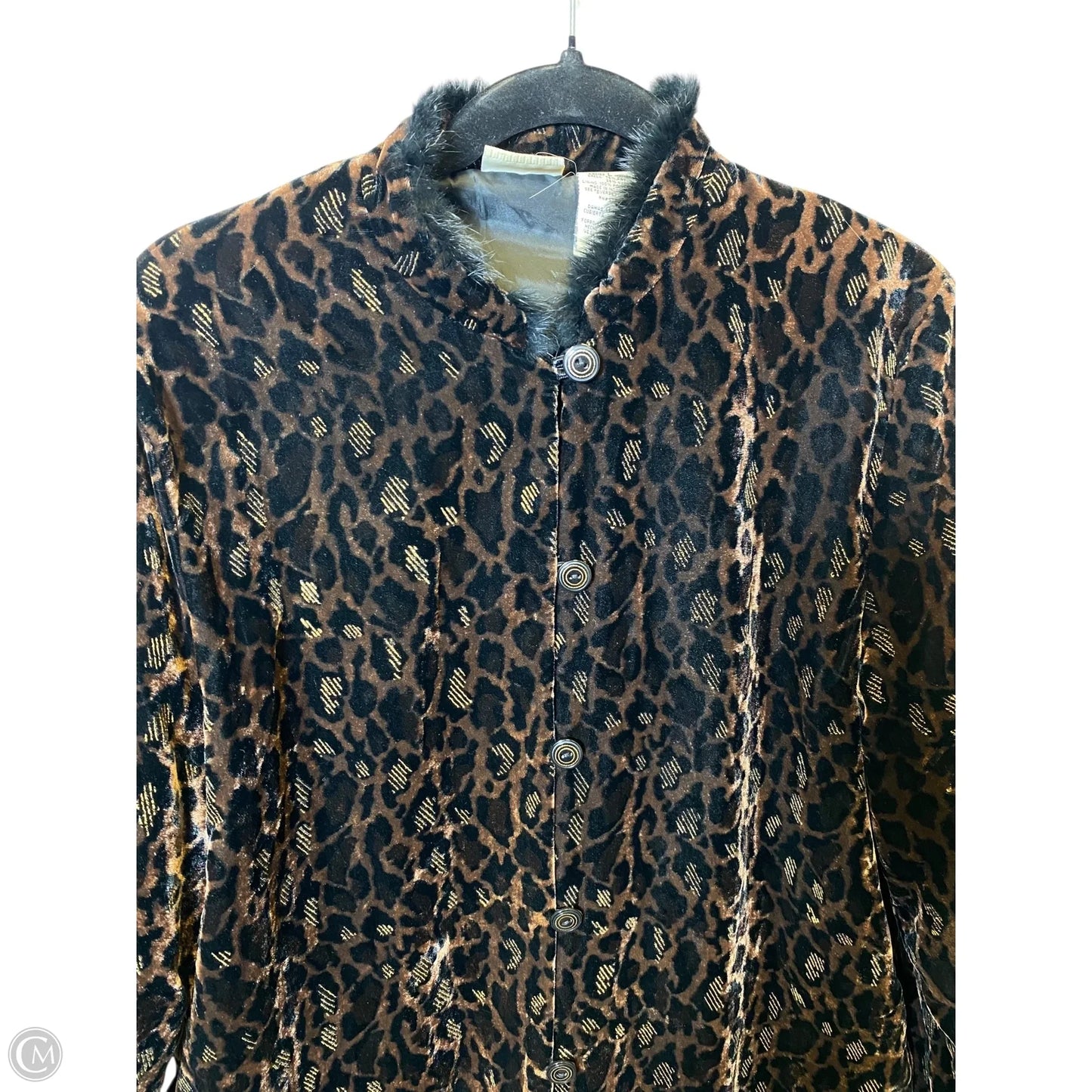 Blazer By White Stag In Animal Print, Size: L