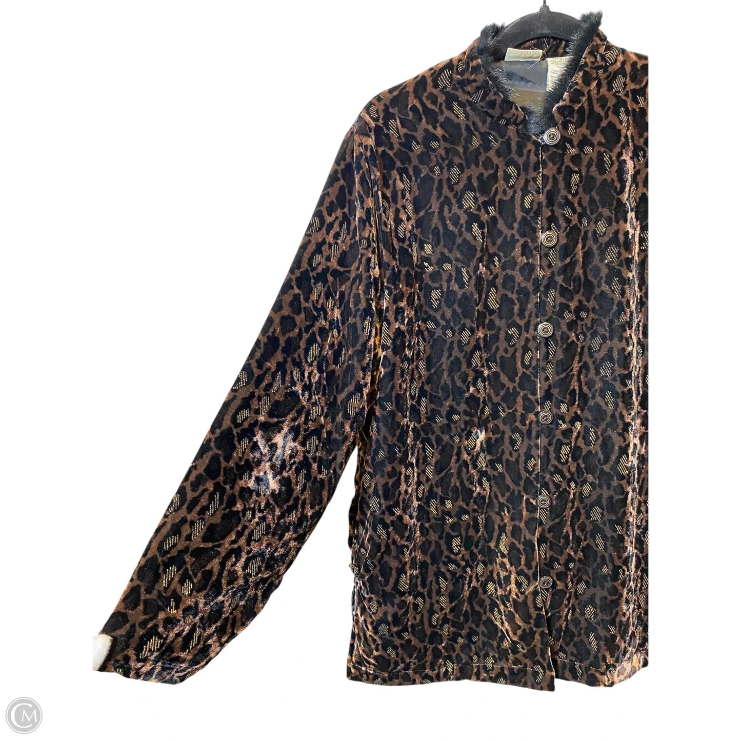 Blazer By White Stag In Animal Print, Size: L