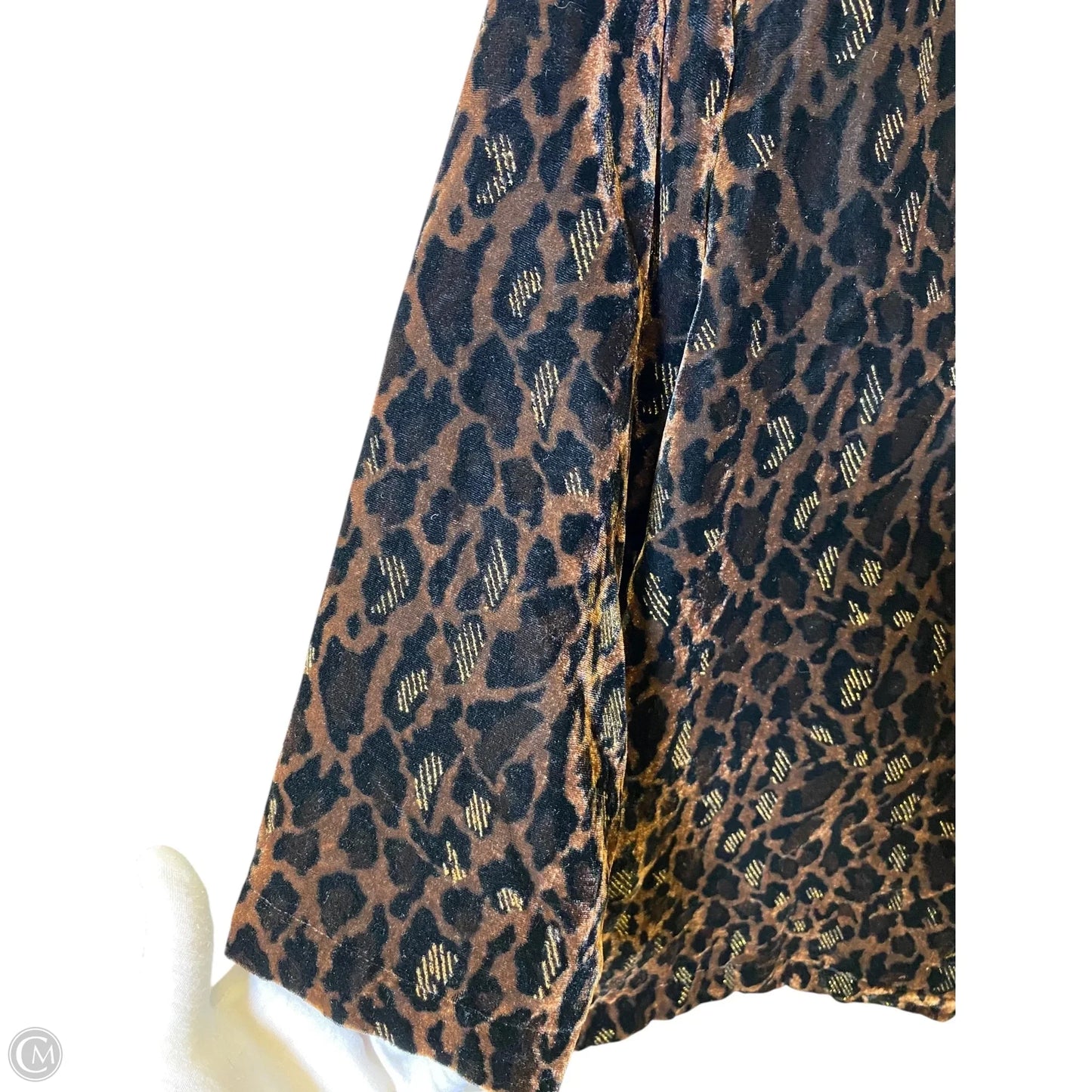 Blazer By White Stag In Animal Print, Size: L