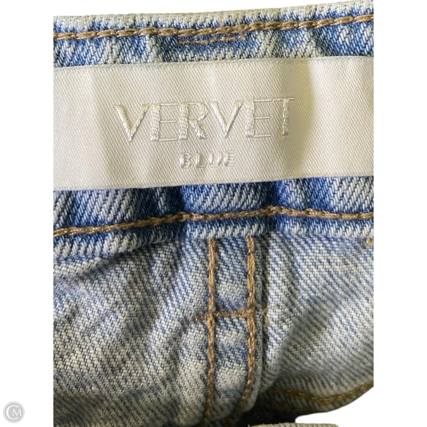 Jeans Wide Leg By Verve In Blue Denim, Size: 12