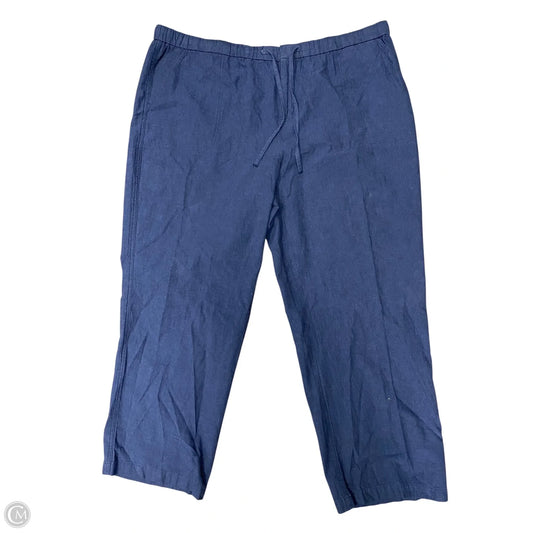 Pants Lounge By Liz Claiborne In Blue, Size: 16