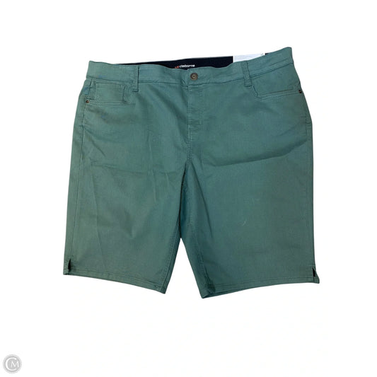 Shorts By Liz Claiborne In Green, Size: 20