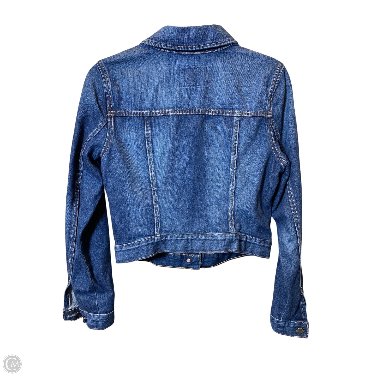 Jacket Denim By Old Navy In Blue Denim, Size: S