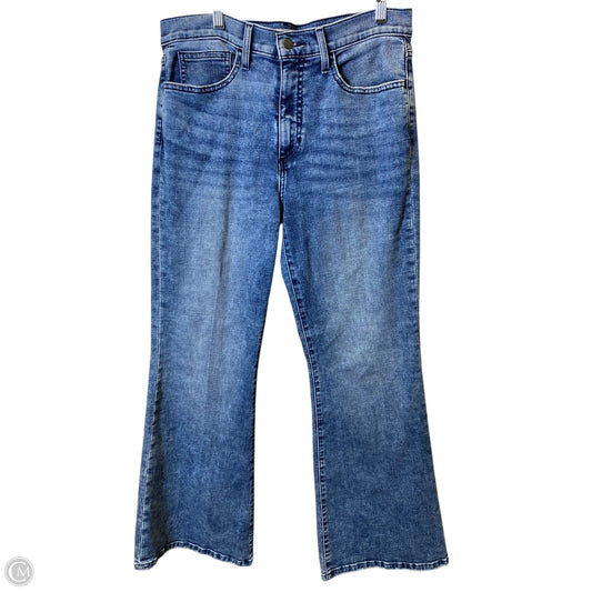 Jeans Flared By Joes Jeans In Blue Denim, Size: 12