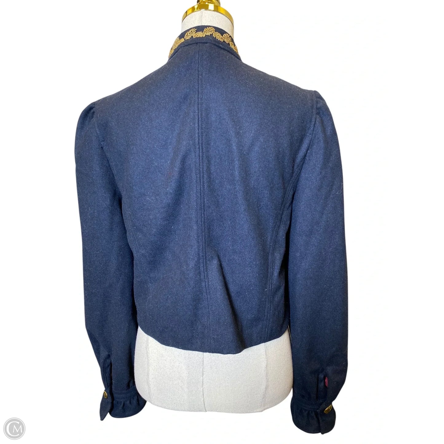 Jacket Moto By Free People In Navy, Size: Xs