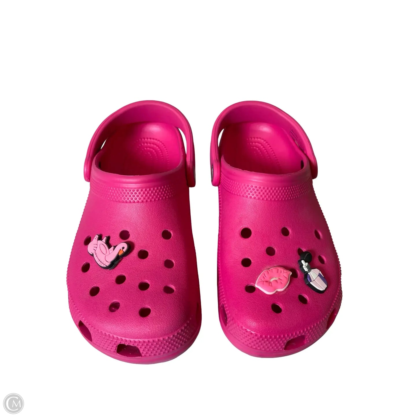 Shoes Flats By Crocs In Pink, Size: 7