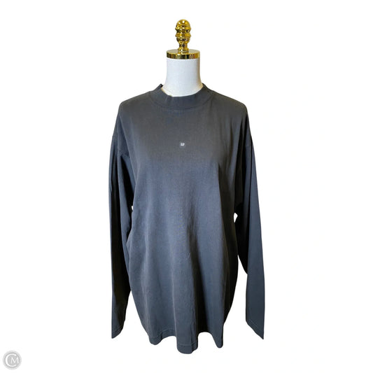 Sweatshirt Crewneck By Gap In Black, Size: S