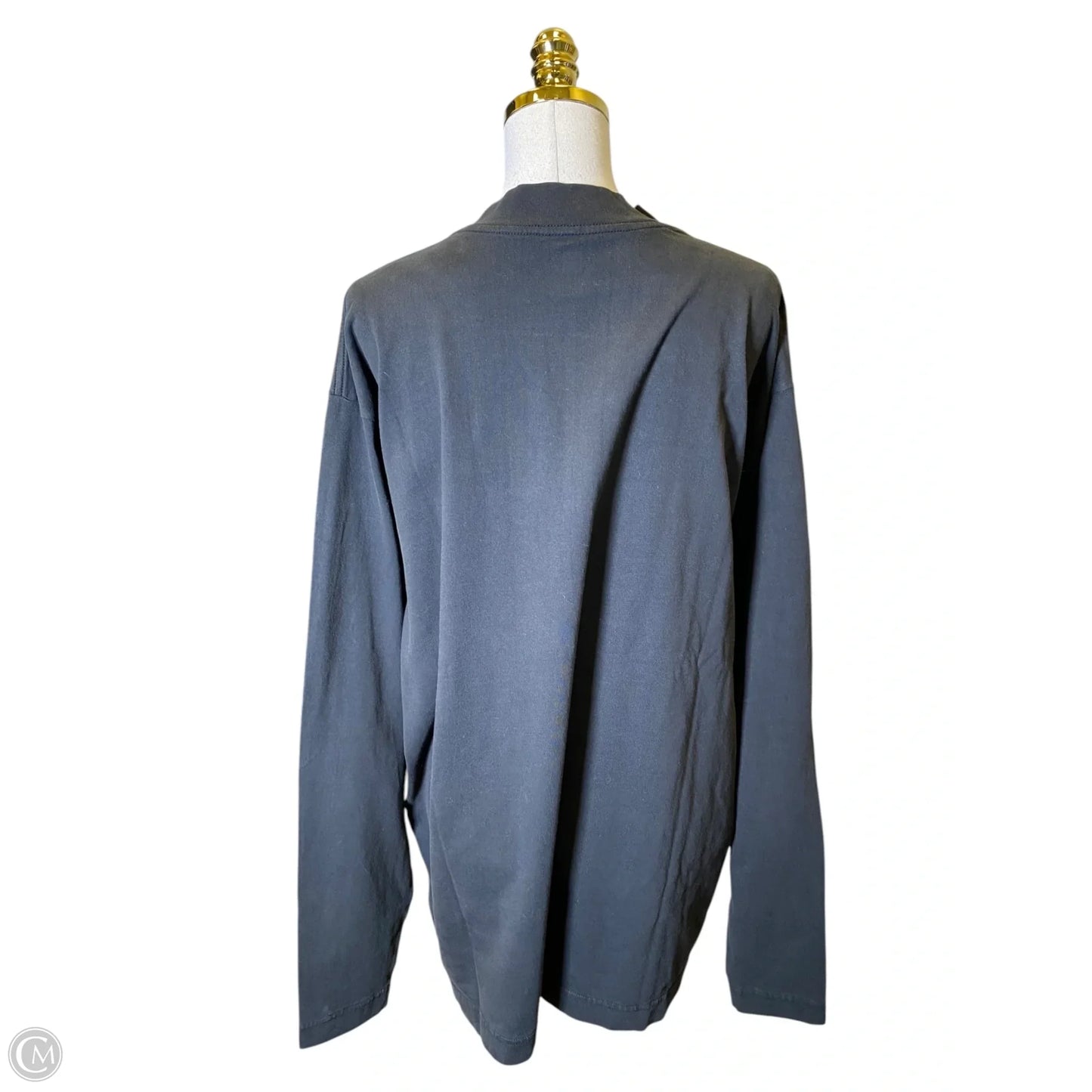 Sweatshirt Crewneck By Gap In Black, Size: S