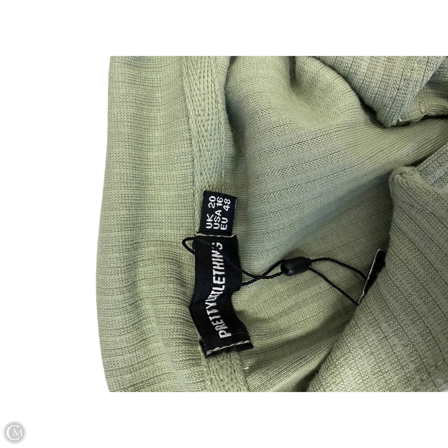Dress Casual Maxi By Pretty Little Thing In Green, Size: 16