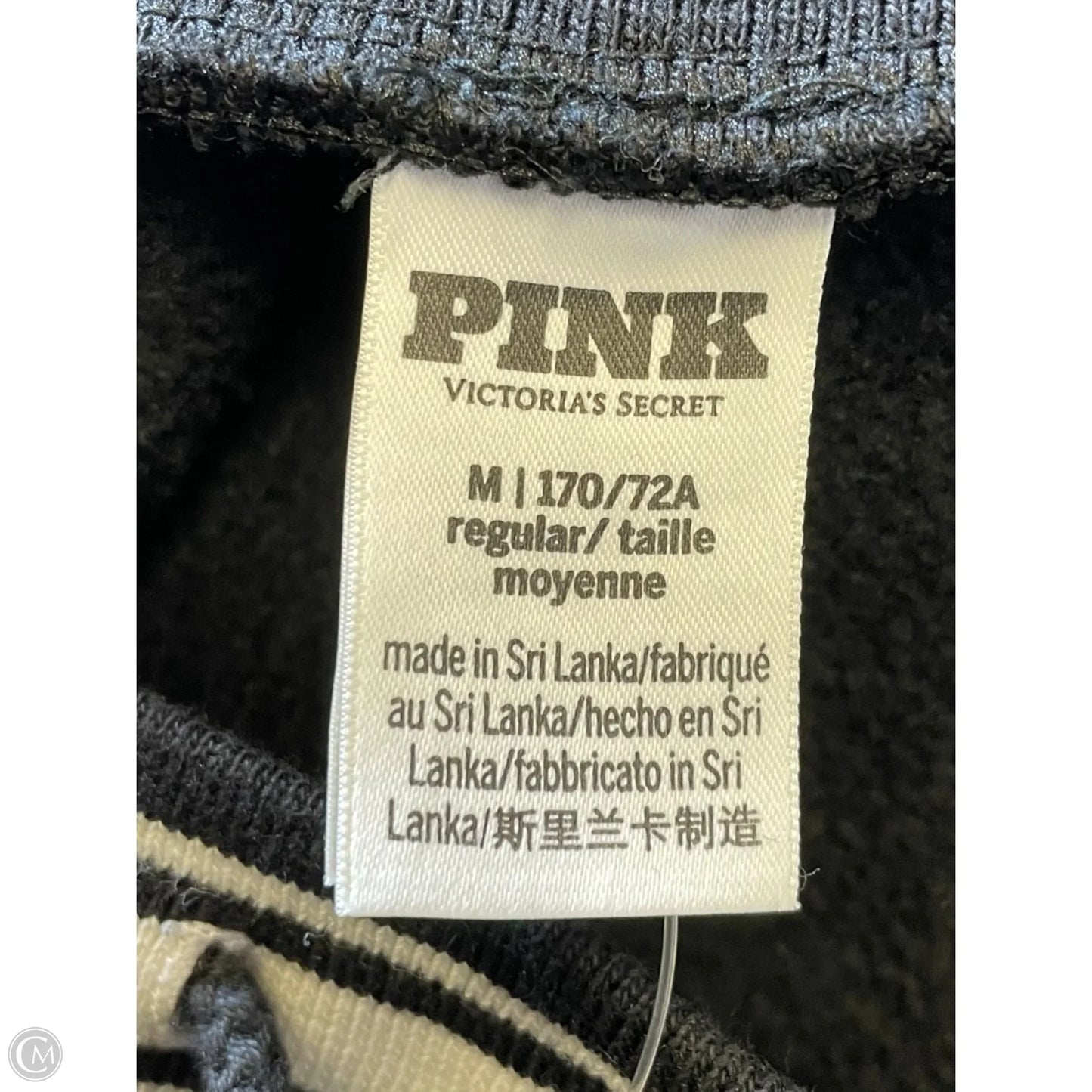Pants Lounge By Pink In Black, Size: M