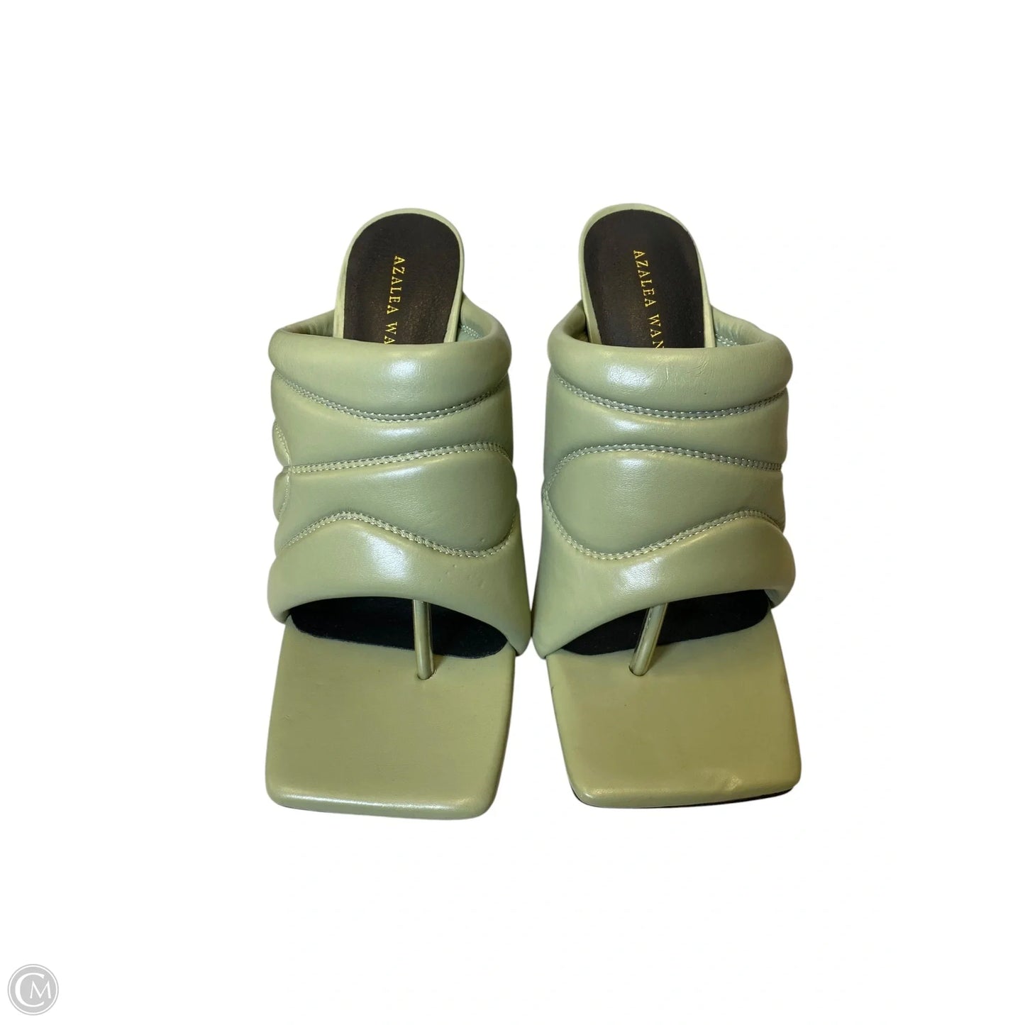 Shoes Heels Stiletto By Azalea Wang In Green, Size: 9