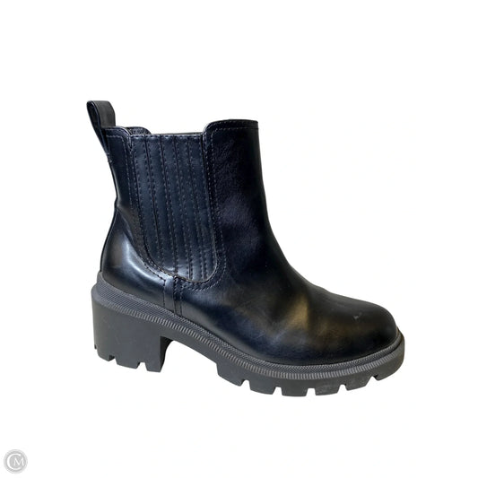 Boots Ankle Heels By Universal Thread In Black, Size: 9