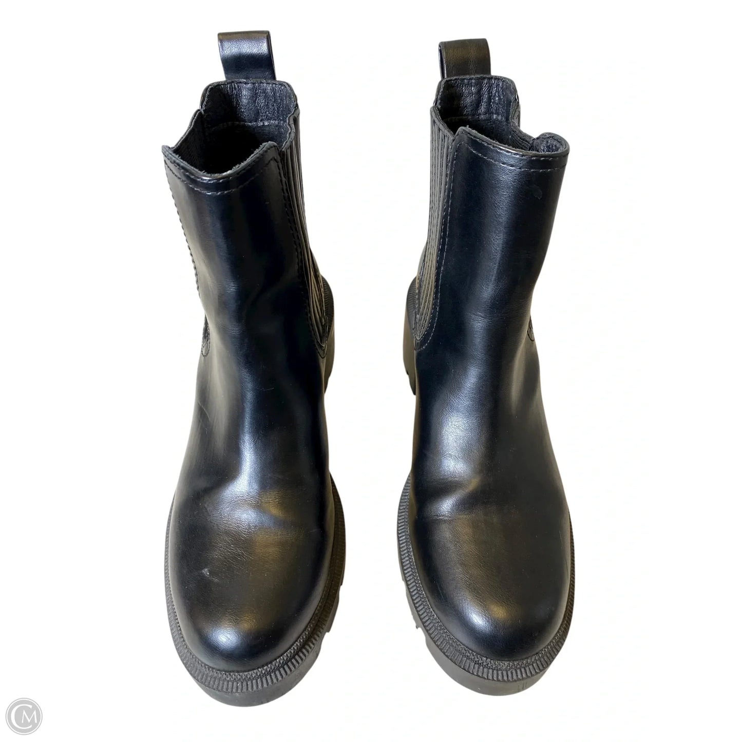 Boots Ankle Heels By Universal Thread In Black, Size: 9