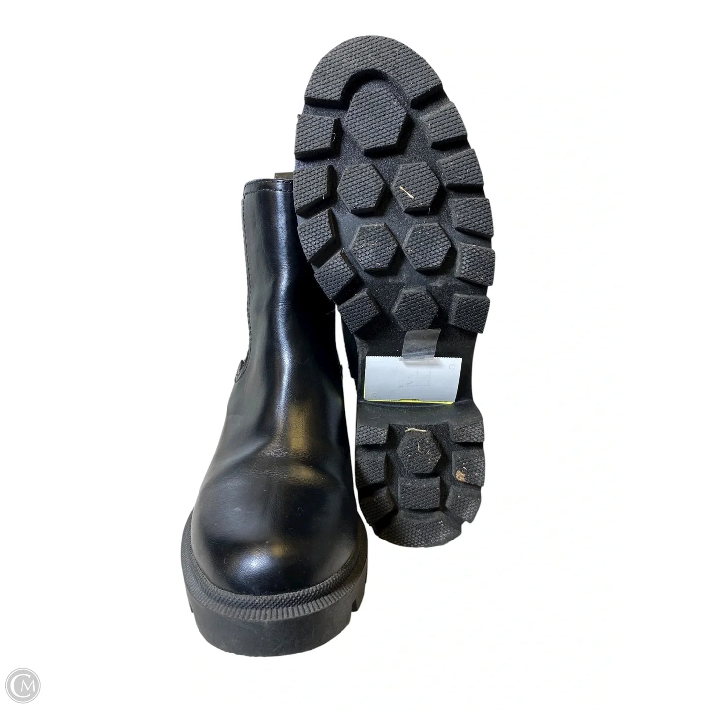 Boots Ankle Heels By Universal Thread In Black, Size: 9