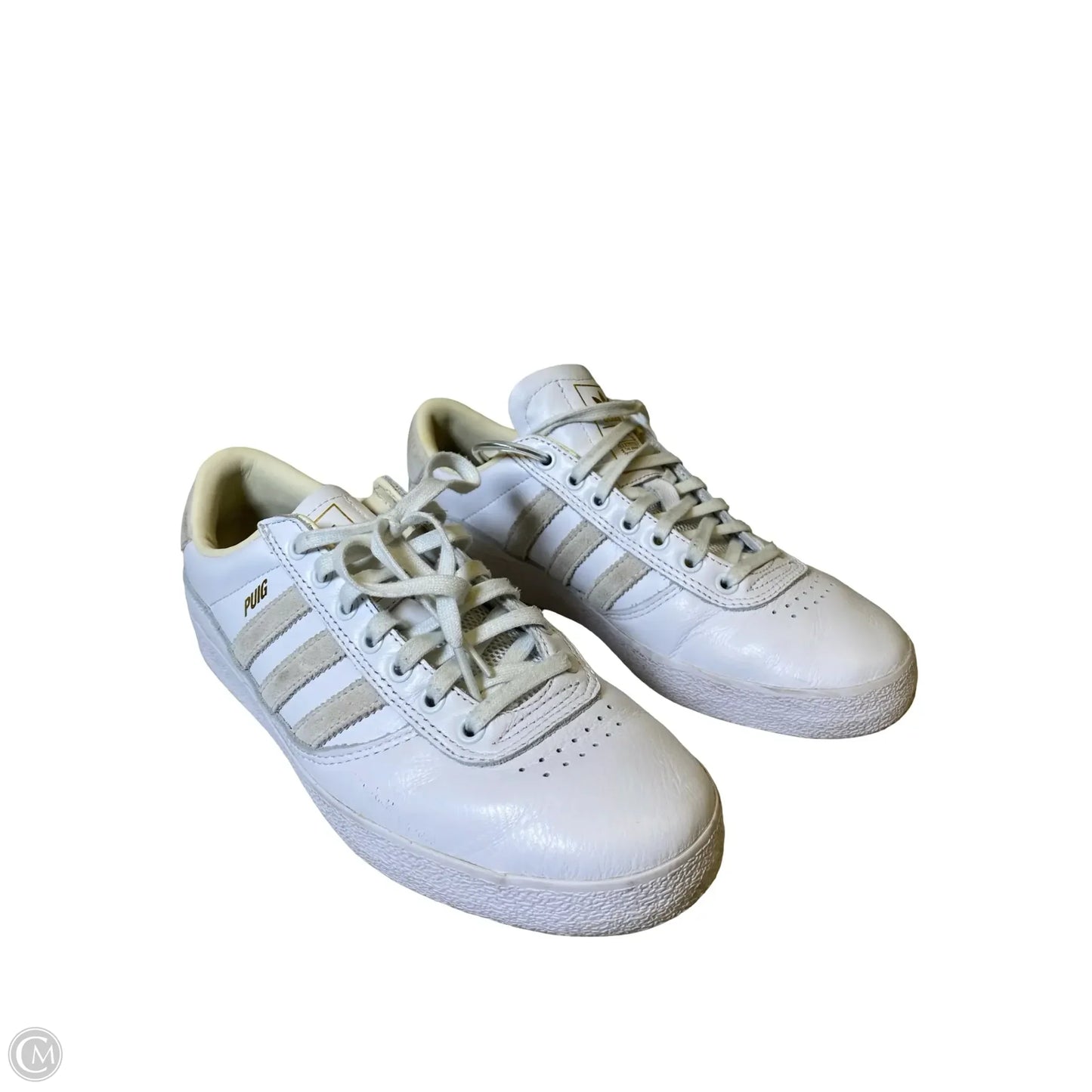 Shoes Sneakers By Adidas In Cream & White, Size: 7.5