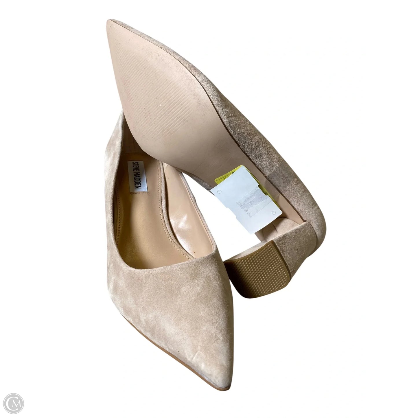 Shoes Heels Block By Steve Madden In Beige, Size: 9