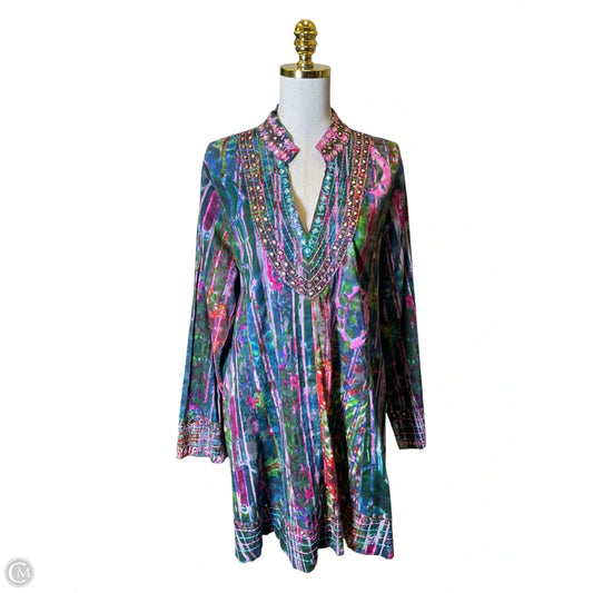 Top Long Sleeve By Soft Surroundings In Multi-colored, Size: Xl