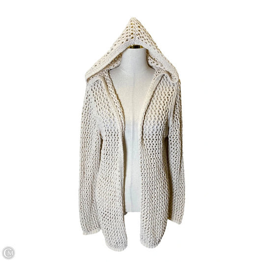 Cardigan By Nicole Miller In Cream, Size: M