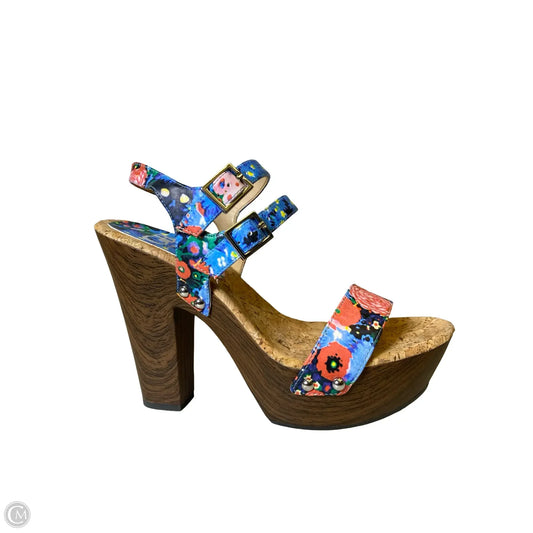 Shoes Heels Block By Gianni Bini In Multi-colored, Size: 10