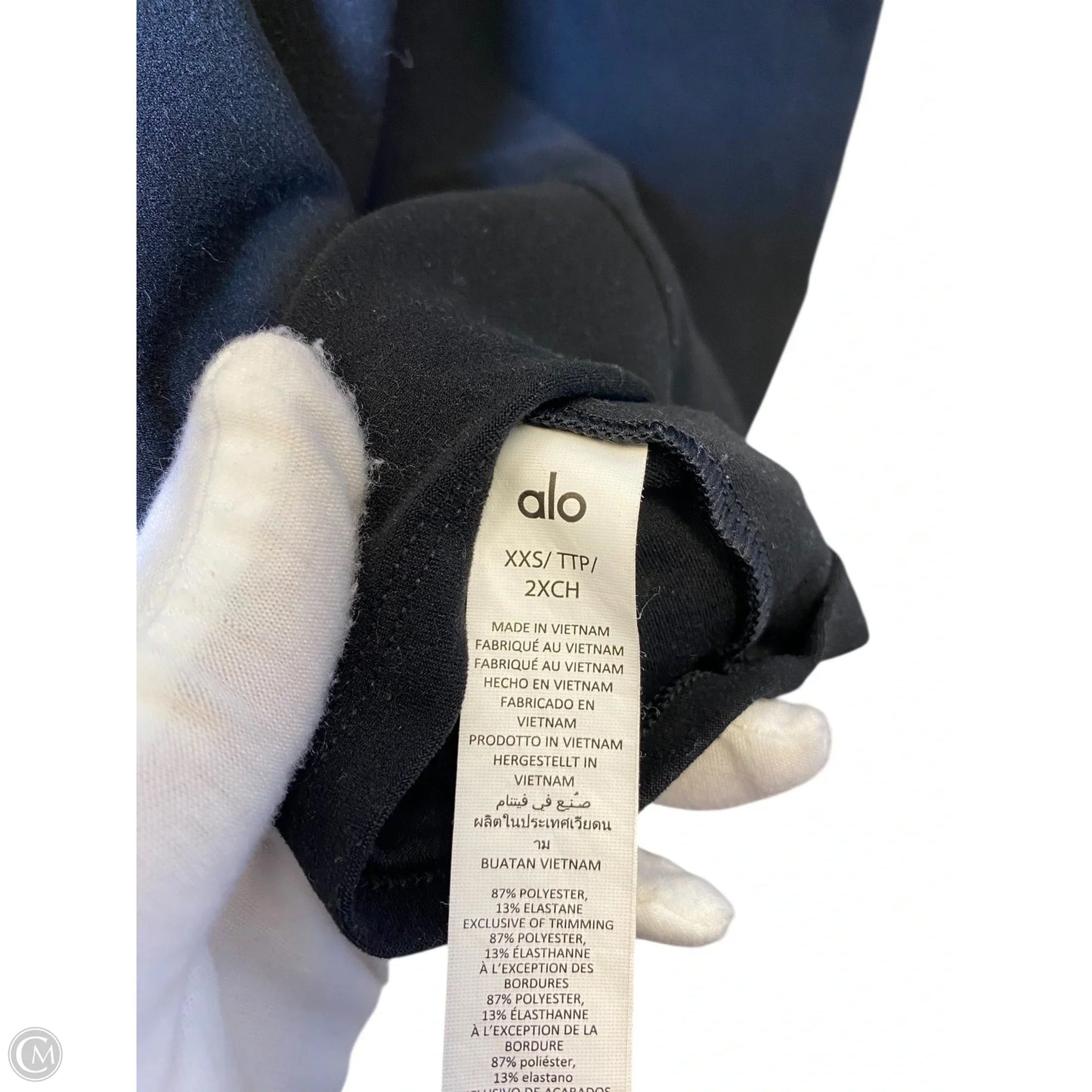 Athletic Dress By Alo In Black, Size: Xxs