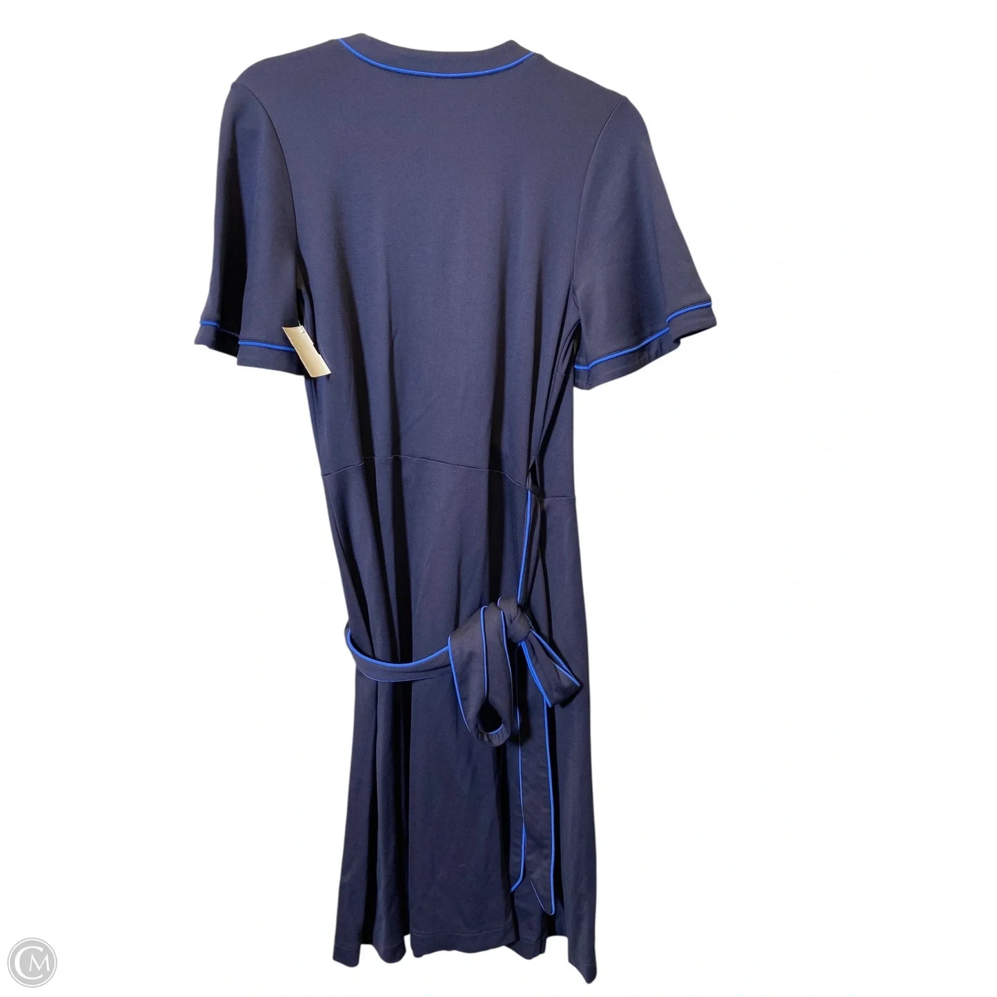 Dress Casual Midi By Ann Taylor In Navy, Size: 8