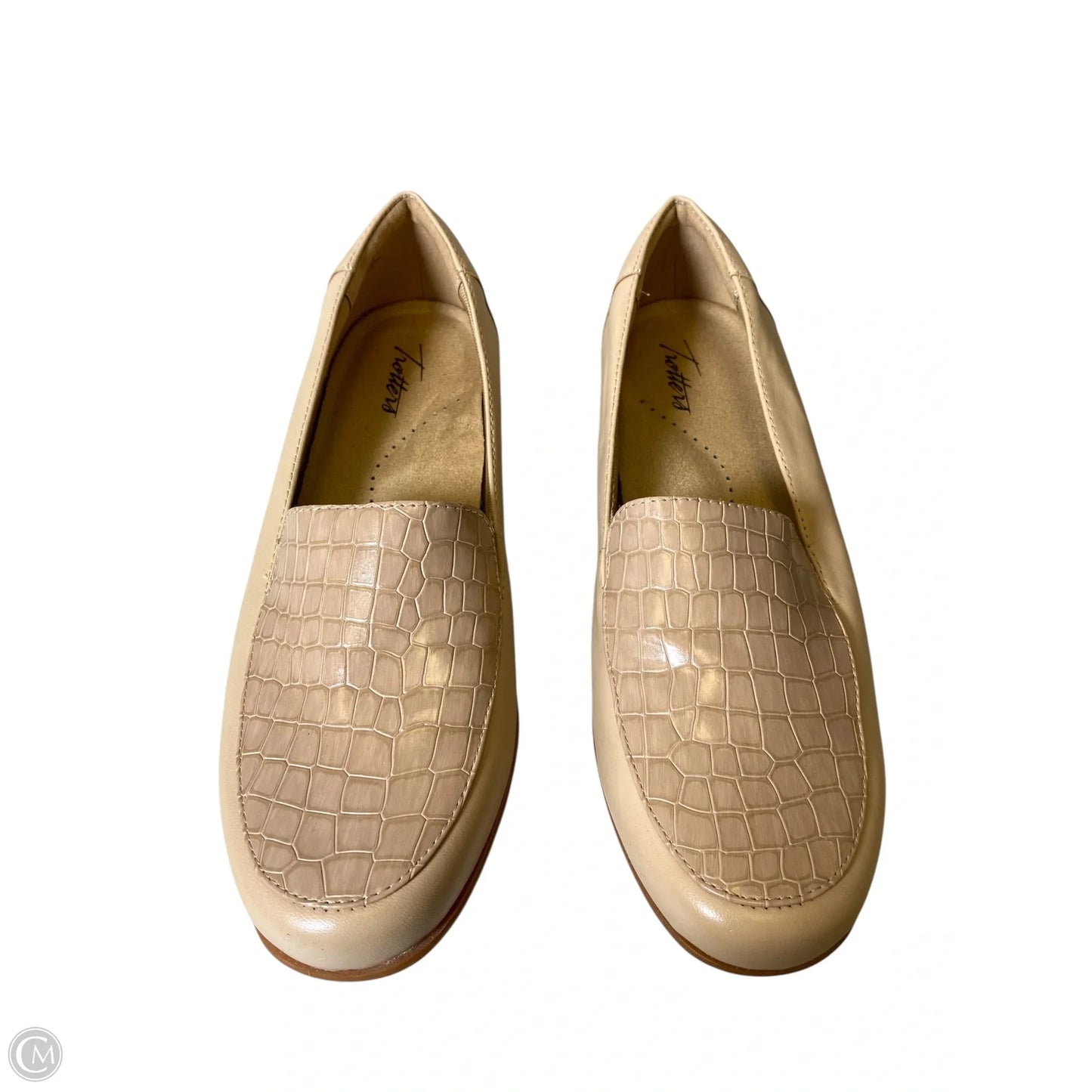 Shoes Flats By Trotters In Beige, Size: 9.5