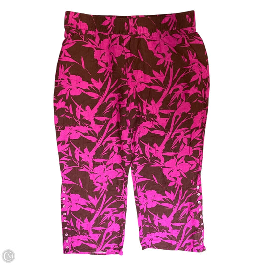 Pants Other By Soft Surroundings In Floral Print, Size: 1x