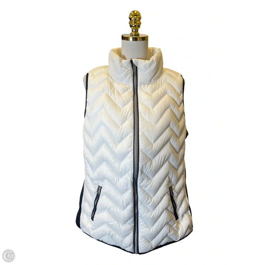 Jacket Puffer & Quilted By Calvin Klein In Cream, Size: 1x