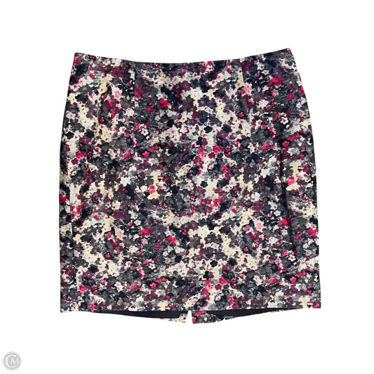 Skirt Midi By Talbots In Floral Print, Size: 16
