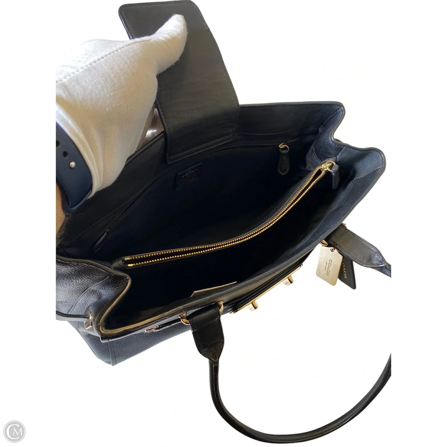 Handbag Designer By Coach, Size: Large