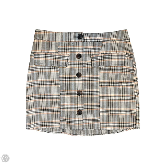 Skirt Midi By Urban Outfitters In Plaid Pattern, Size: S
