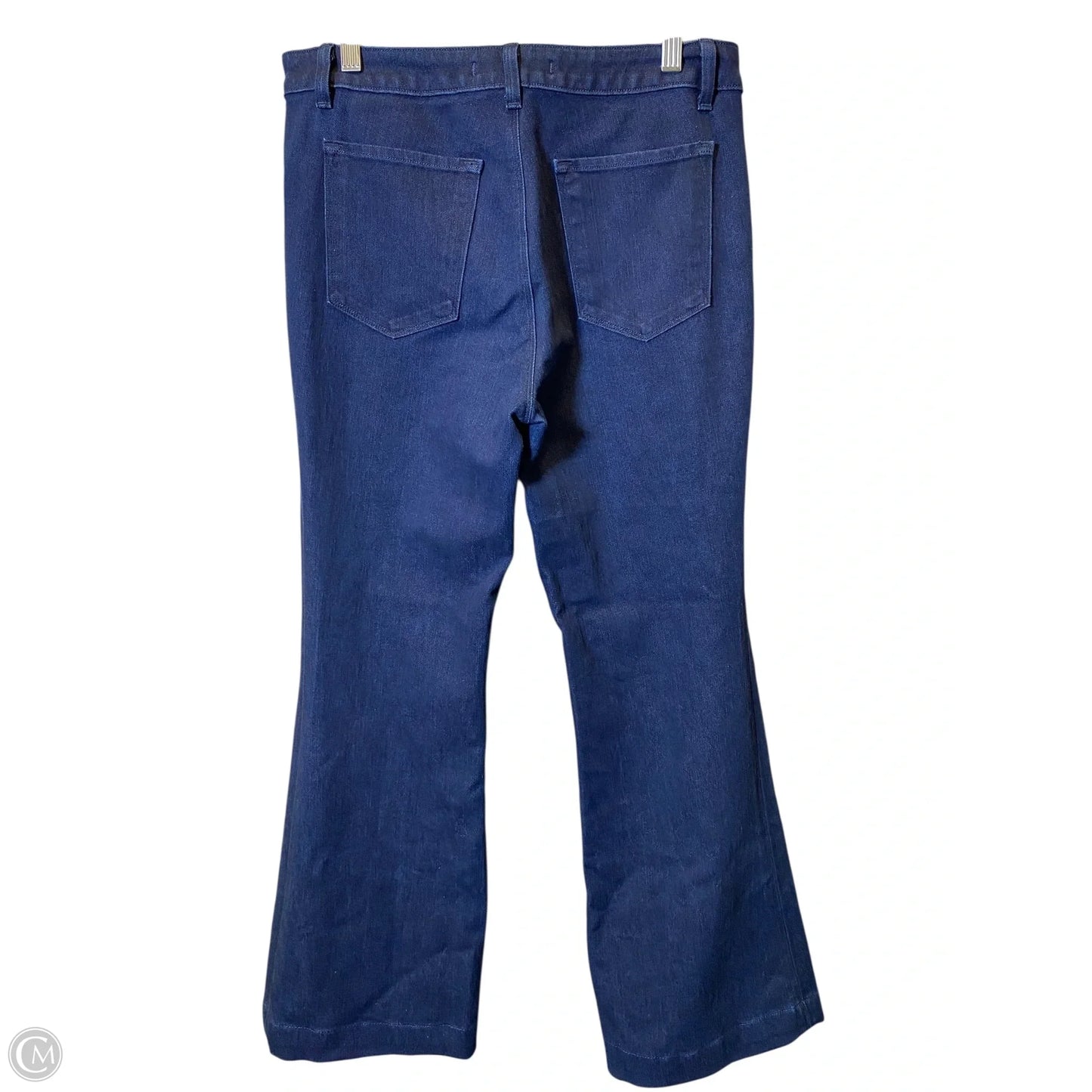 Jeans Flared By J Brand In Blue Denim, Size: 30