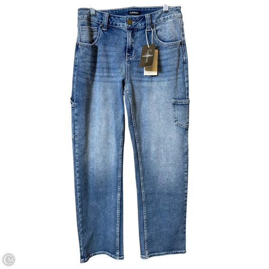 Jeans Straight By Clothes Mentor In Blue Denim, Size: S