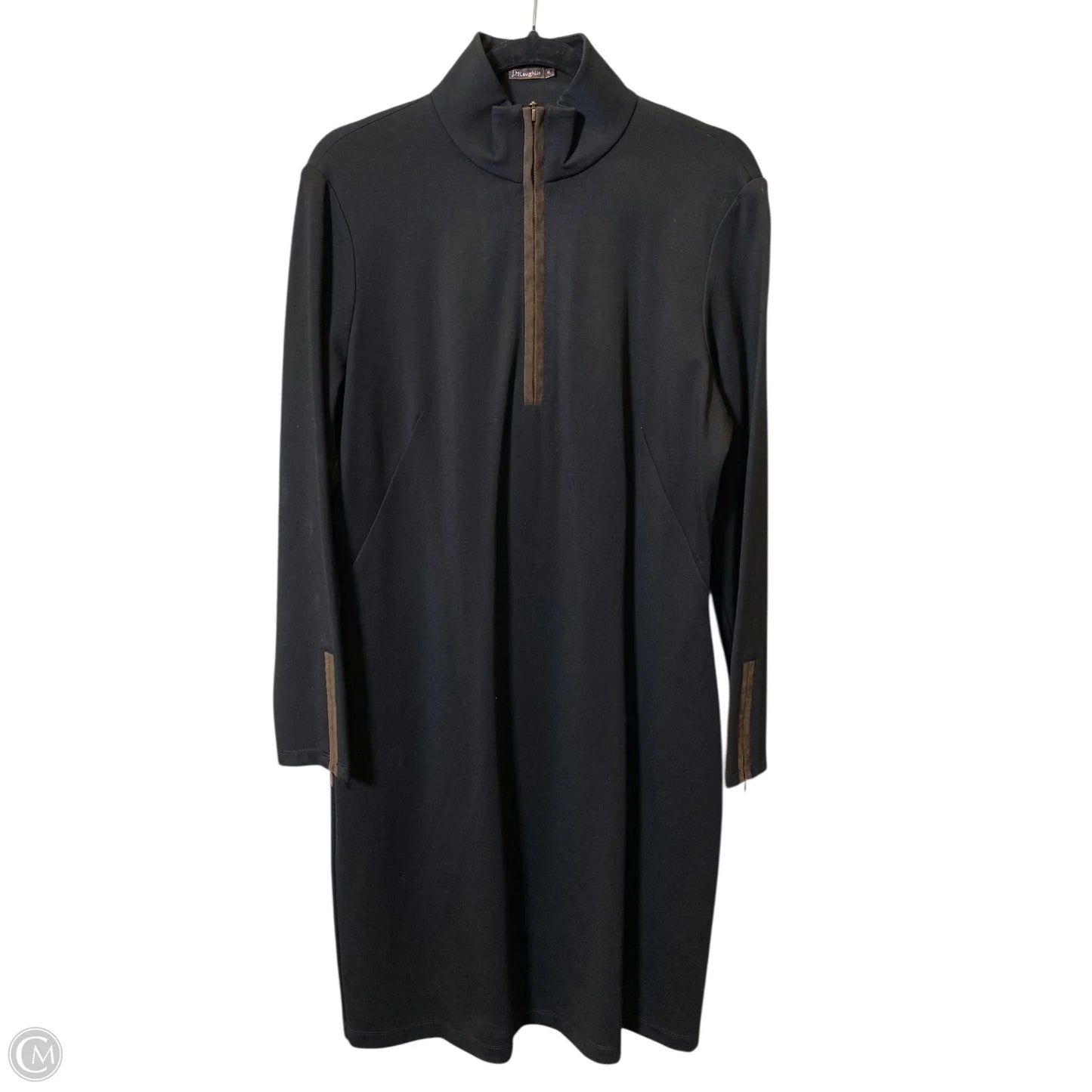 Dress Casual Midi By Clothes Mentor In Black, Size: Xl