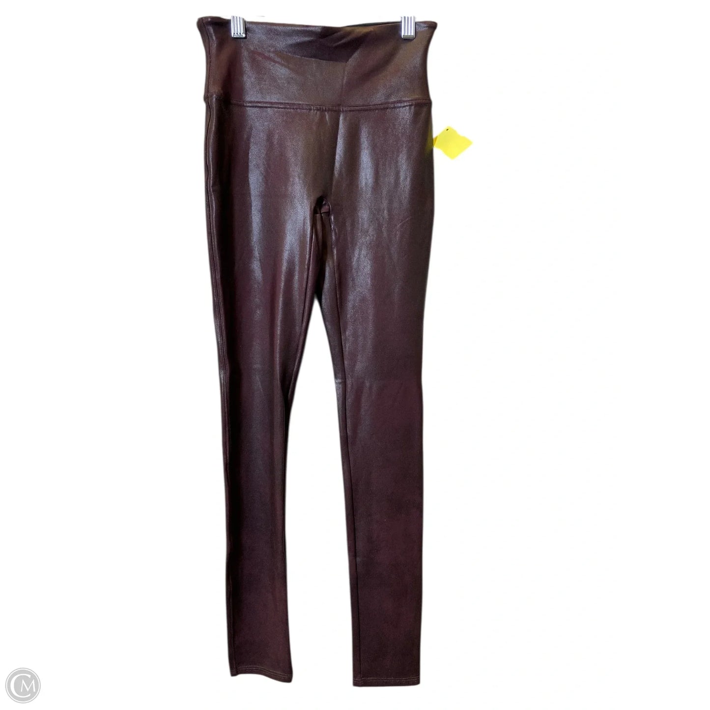 Pants Leggings By Spanx In Maroon, Size: S
