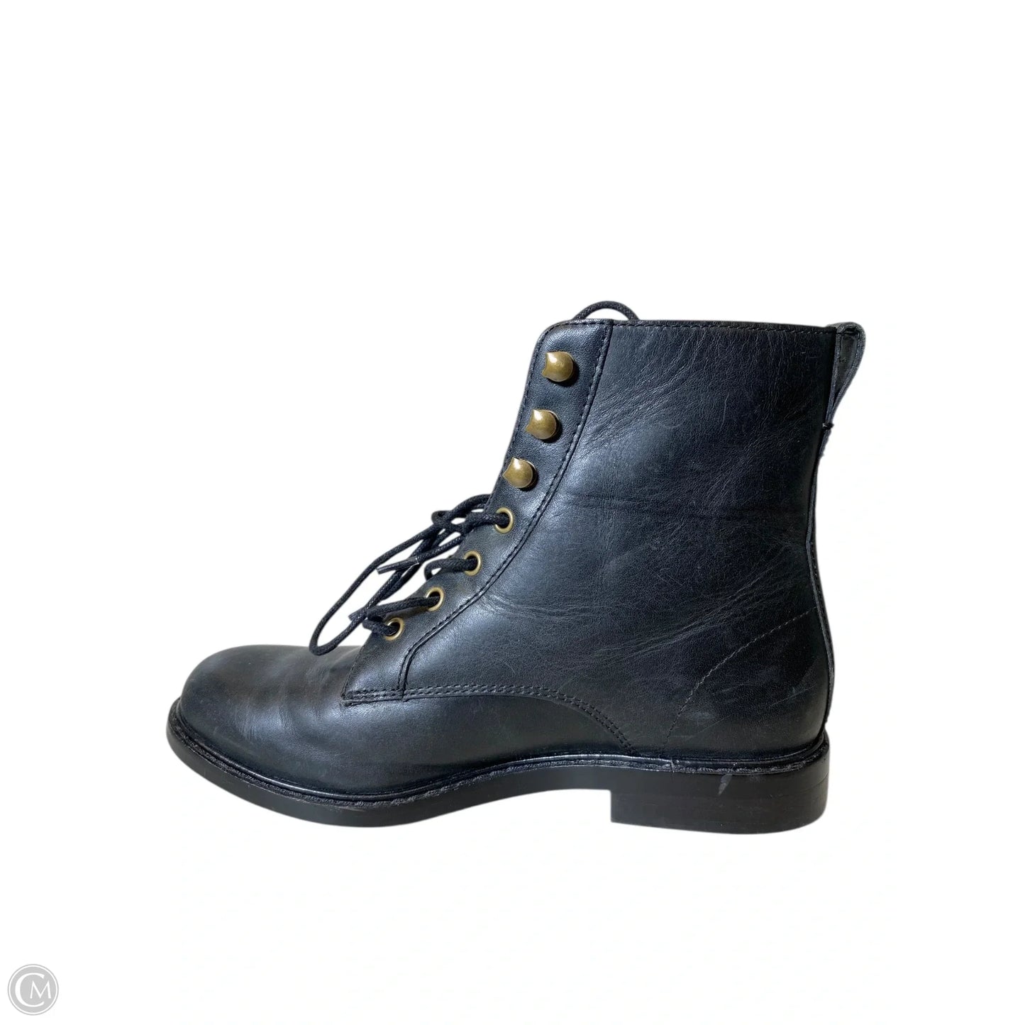 Boots Ankle Flats By Madewell In Black, Size: 6