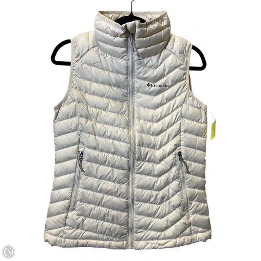 Vest Puffer & Quilted By Columbia In Cream, Size: M