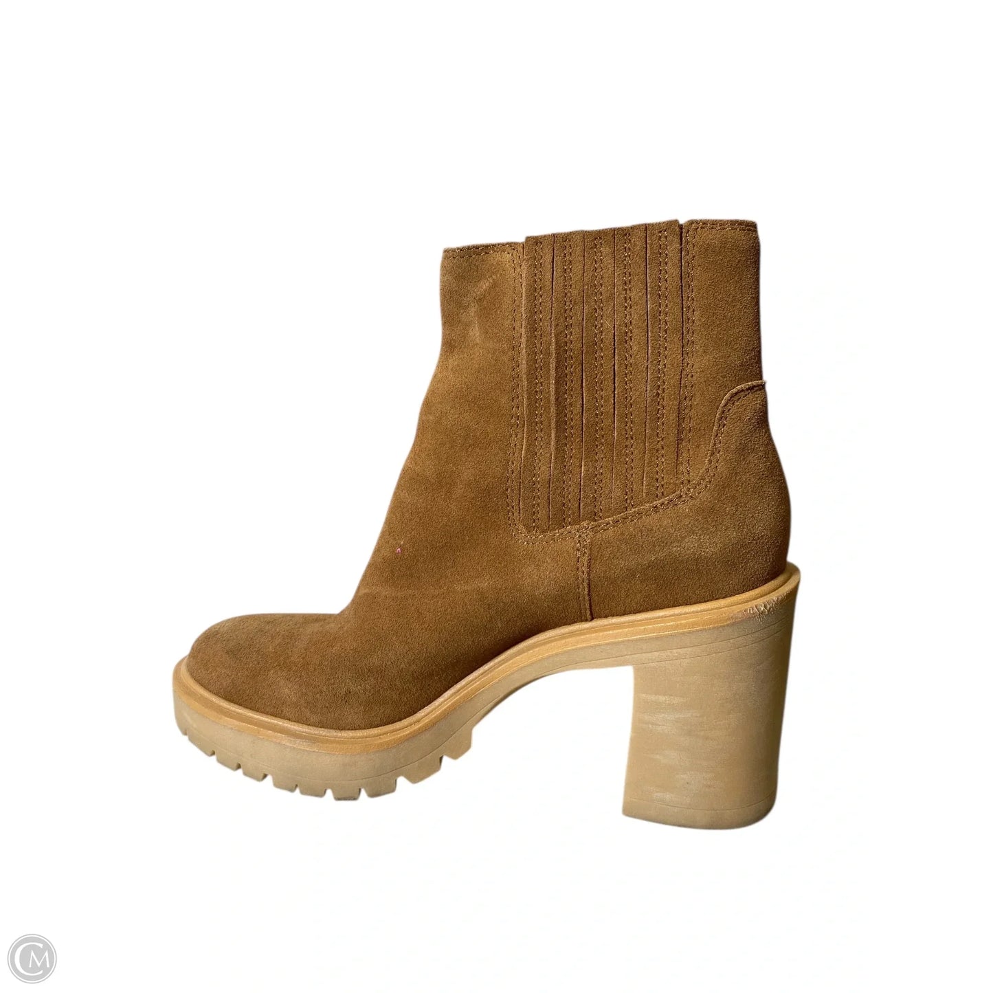 Boots Ankle Heels By Dolce Vita In Brown, Size: 10