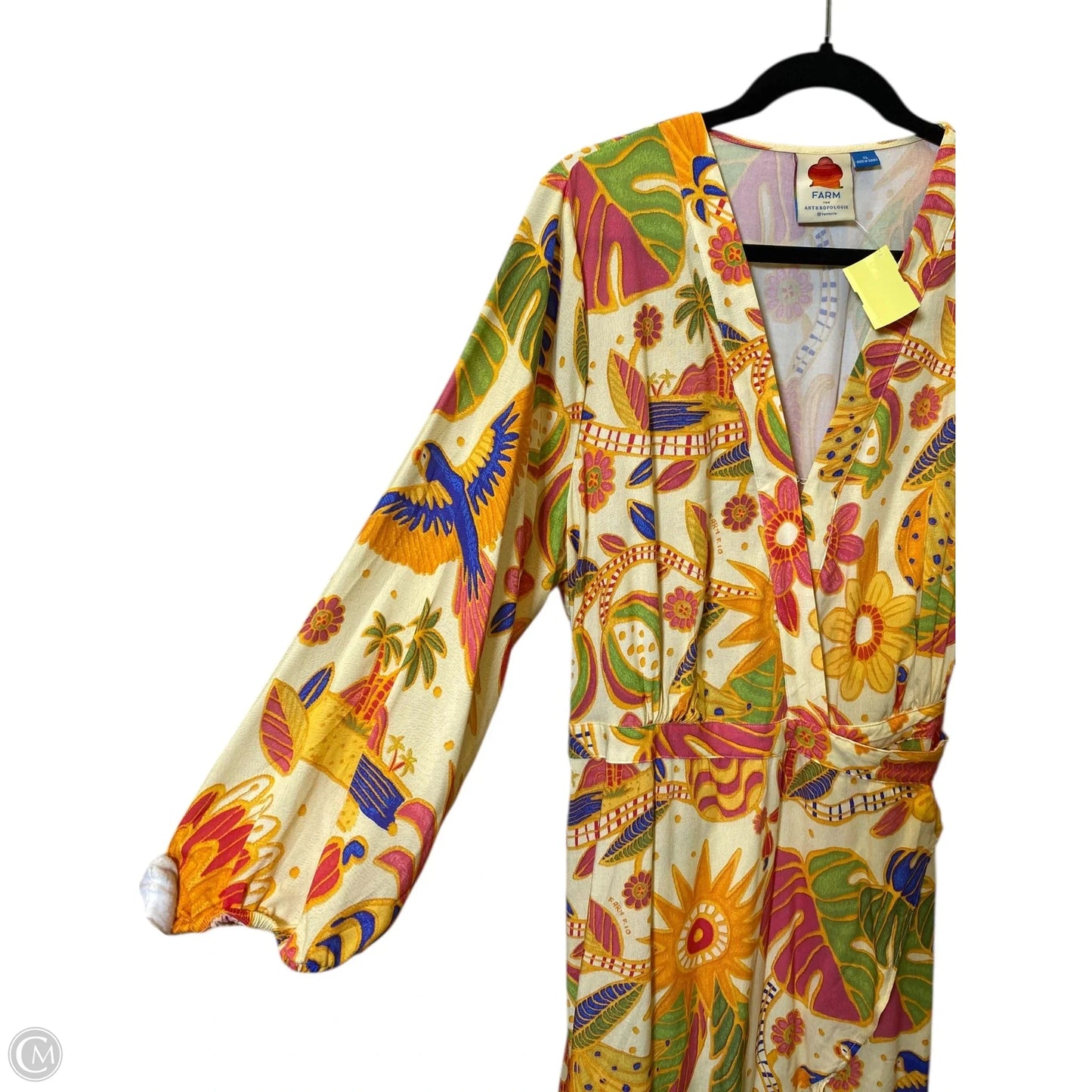 Dress Casual Maxi By Farm Rio In Multi-colored, Size: Xl